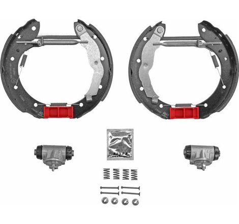 Set tambur frana sabot. cilindru. arcuri RENAULT LAGUNA I. MEGANE I. MEGANE SCÉNIC. SCENIC I 1.4-2.2D 09.95-08.03 - TRW-GSK1053