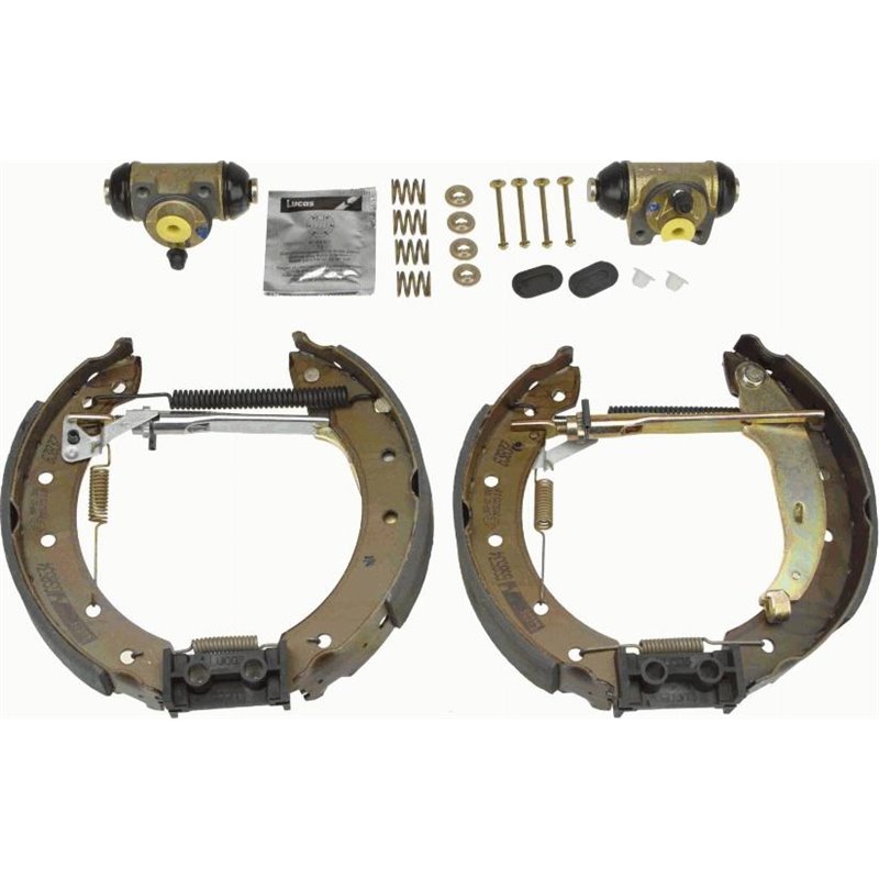 Set tambur frana sabot. cilindru. arcuri DACIA LODGY. LOGAN. LOGAN MCV. LOGAN MCV II. SANDERO II. RENAULT CLIO II. CLIO II-HATCH