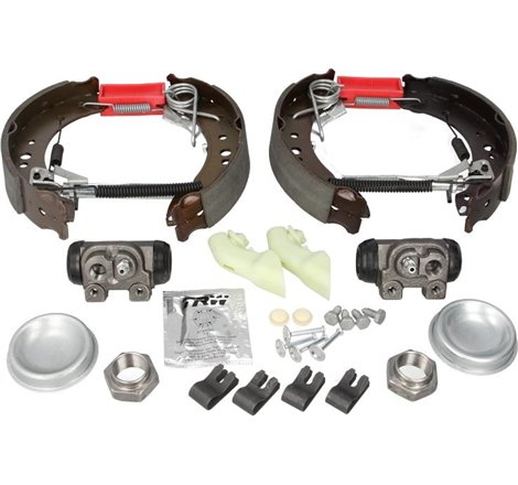 Set tambur frana sabot. cilindru. arcuri CITROEN C2. C3 I. C3 PLURIEL 1.1-1.4D 02.02- - TRW-GSK1069