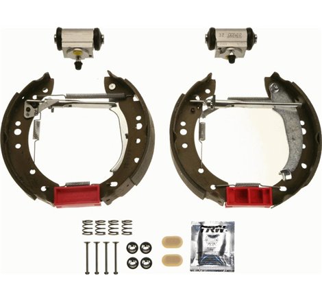Set tambur frana sabot. cilindru. arcuri RENAULT CLIO II. TWINGO II 1.2-2.0 09.98- - TRW-GSK1076