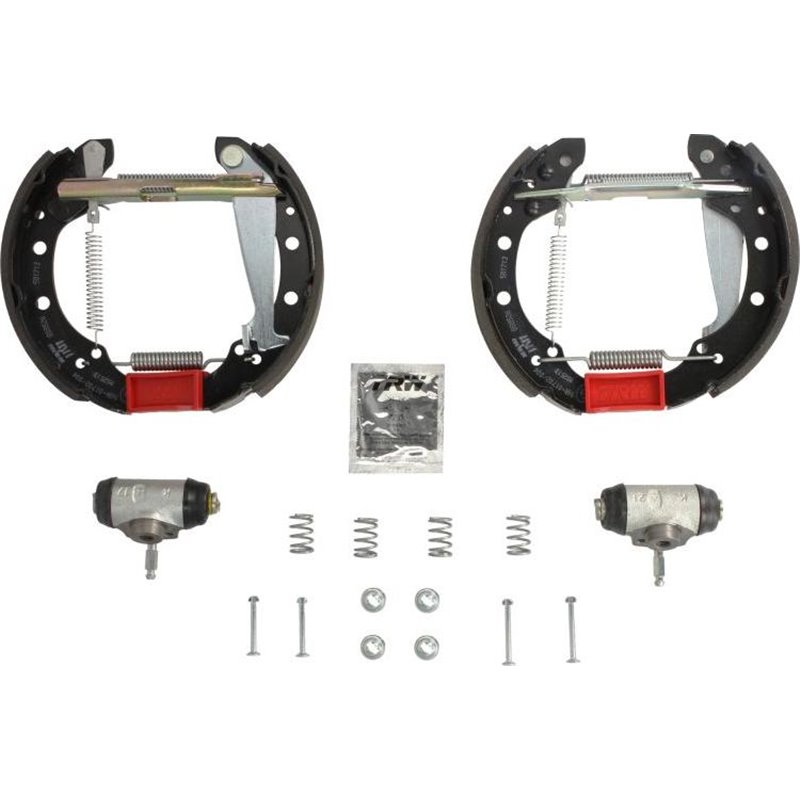 Set tambur frana sabot. cilindru. arcuri SKODA FAVORIT. FAVORIT FORMAN. FELICIA I. FELICIA II 1.3-1.6-1.9D 05.89-06.01 - TRW-GSK
