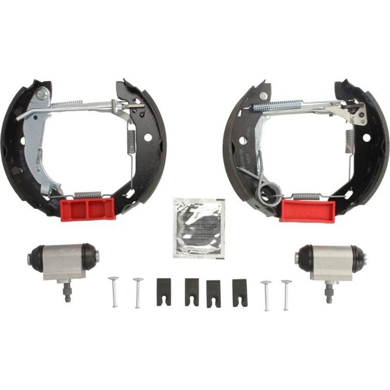 Set tambur frana sabot. cilindru. arcuri MERCEDES A W168 1.4-1.6-1.7D 07.97-08.04 - TRW-GSK1556