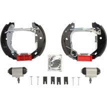Set tambur frana sabot. cilindru. arcuri MERCEDES A W168 1.4-1.6-1.7D 07.97-08.04 - TRW-GSK1556