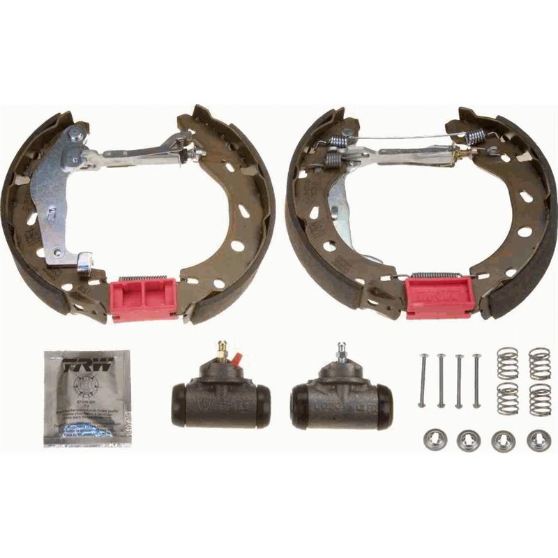 Set tambur frana sabot. cilindru. arcuri SMART CABRIO. CITY-COUPE. FORTWO 0.6-1.0 07.98- - TRW-GSK1558