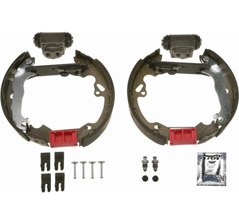Set tambur frana sabot. cilindru. arcuri FORD FOCUS I. FOCUS II 1.4-2.0D 10.98-09.12 - TRW-GSK1695