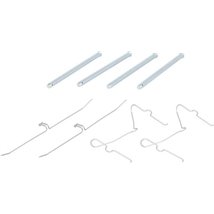 Kit montare placute frana Fata TOYOTA HILUX VII 2.5D-3.0D 03.05-09.15 - TRW-PFK759