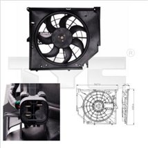 Ventilator, radiator - TYC-803-0005