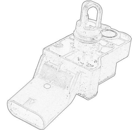 Senzor, presiune galerie admisie - VAG-038906051T