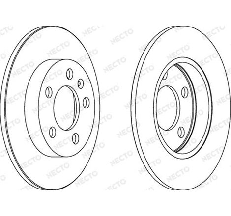 Disc frana - VAG-1J0615301M