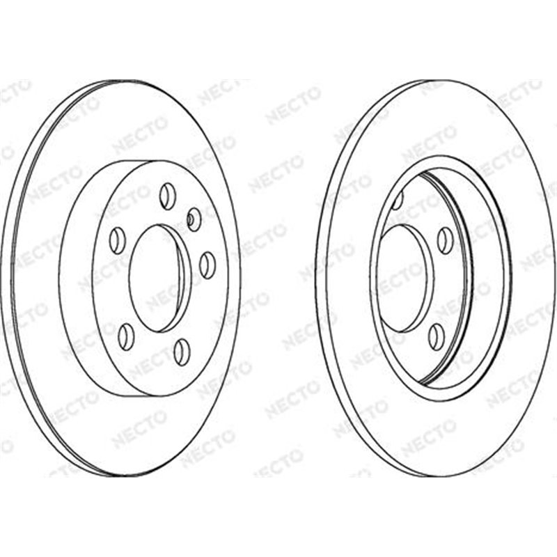 Disc frana - VAG-1J0615301M