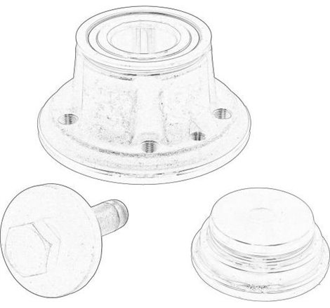 Set rulment roata - VAG-2N0598611A