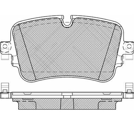 Set placute frana,frana disc - VAG-4M0698451BG