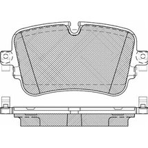 Set placute frana,frana disc - VAG-4M0698451BG