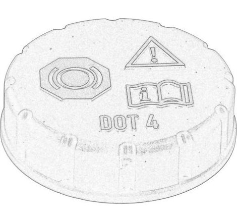 Capac, rezervor apa - VAG-5Q0611349B