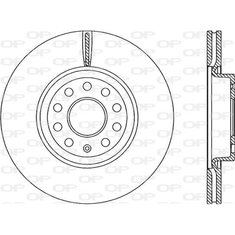 Disc frana - VAG-5Q0615601B