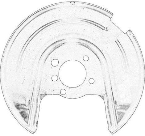 Protectie stropire,disc frana - VAG-5Q0615611M