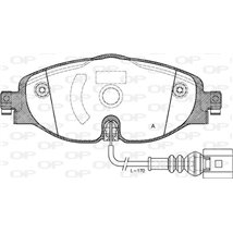 Set placute frana,frana disc - VAG-5Q0698151AH