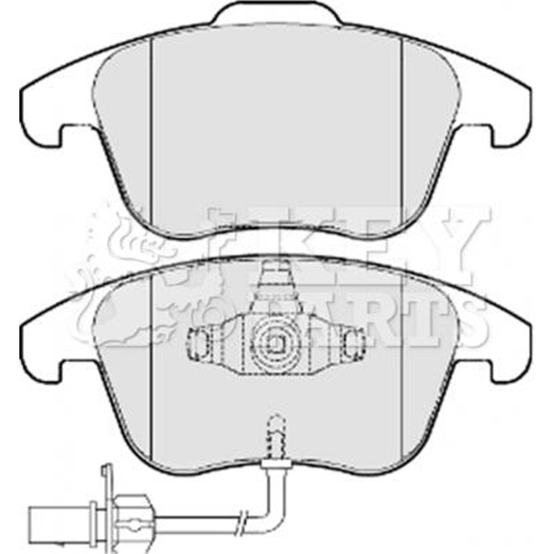Set placute frana,frana disc - VAG-8K0698151P