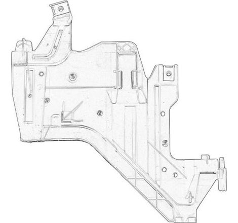 Suport,tampon - VAG-8K0941454