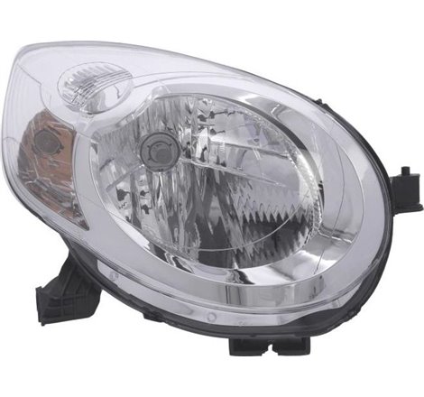 Lampa frontala Dreapta halogen. H4. electric. cu motor. culoare semnalizator. transparent CITROEN C1 06.05-04.14 - Valeo-043001