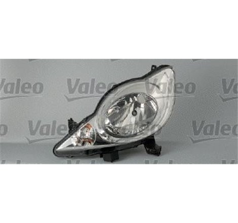 Lampa frontala Stanga halogen. H4. electric. cu motor. culoare semnalizator. transparent PEUGEOT 107 -02.12 - Valeo-043004