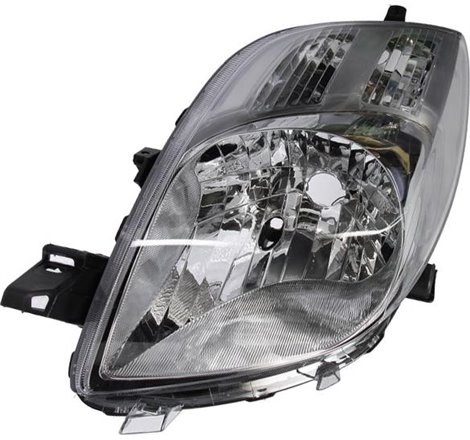 Lampa frontala Stanga halogen. H4. electric. cu motor. culoare semnalizator. transparent TOYOTA YARIS -03.09 - Valeo-043047