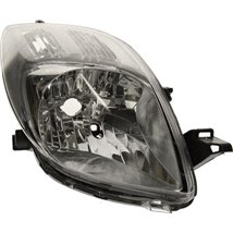 Lampa frontala Dreapta halogen. H4. electric. cu motor. culoare semnalizator. transparent TOYOTA YARIS -03.09 - Valeo-043048