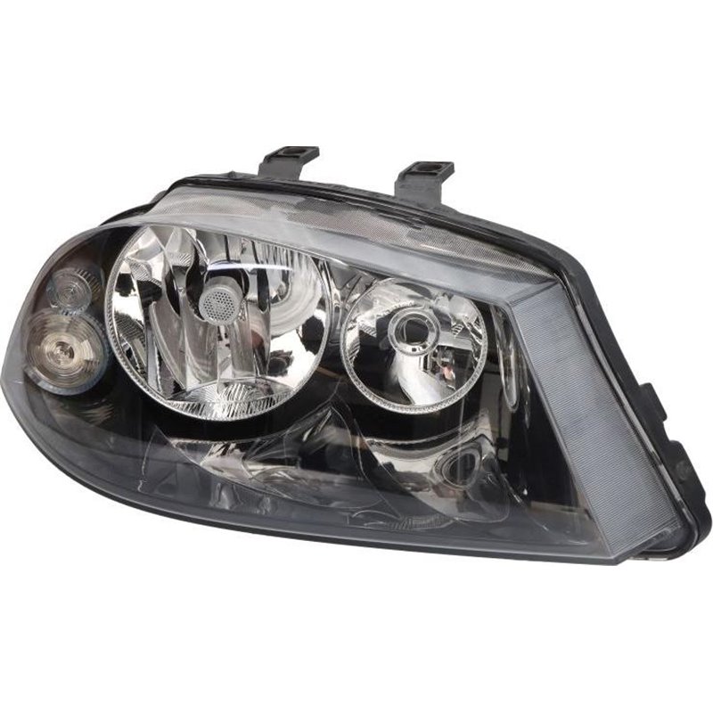 Lampa frontala Dreapta halogen. H3-H7. electric. fara motoras. culoare insert. gri. culoare semnalizator. transparent SEAT CORDO