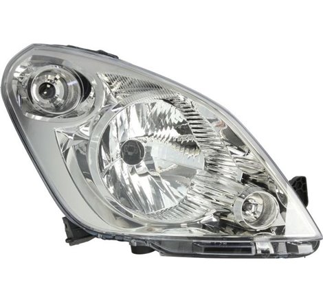Lampa frontala Dreapta halogen. H4-W5W. electric. cu motor. culoare insert. cromat. culoare semnalizator. transparent SUZUKI SPL