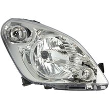 Lampa frontala Dreapta halogen. H4-W5W. electric. cu motor. culoare insert. cromat. culoare semnalizator. transparent SUZUKI SPL