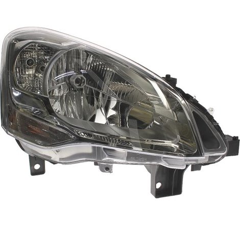 Lampa frontala Dreapta halogen. H4-W5W. electric. cu motor. culoare insert. cromat. culoare semnalizator. transparent CITROEN BE