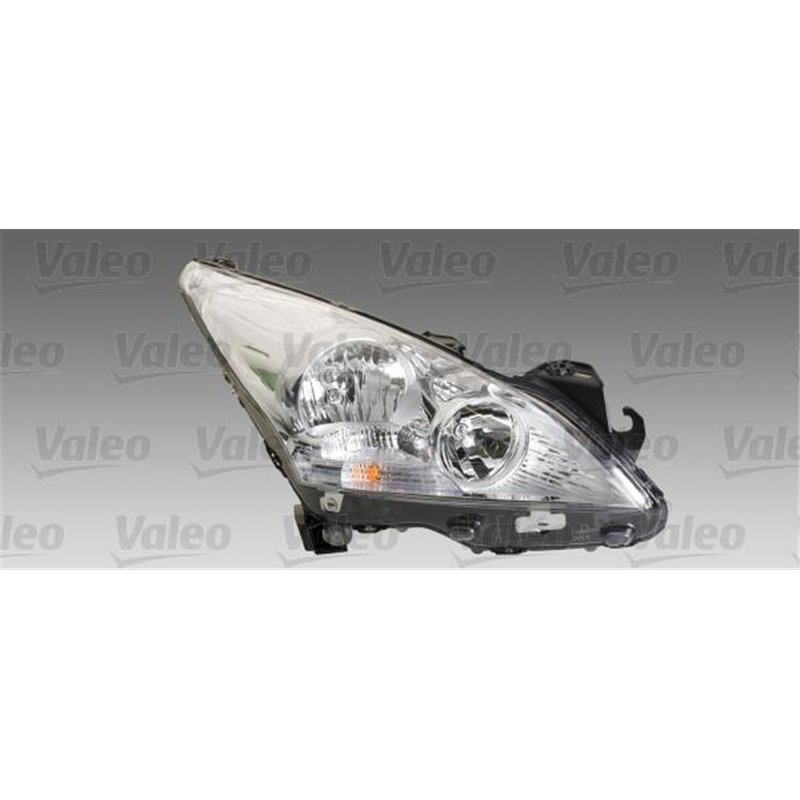 Lampa frontala Dreapta halogen. H7. electric. cu motor. culoare semnalizator. transparent PEUGEOT 3008. 5008 -09.13 - Valeo-0437