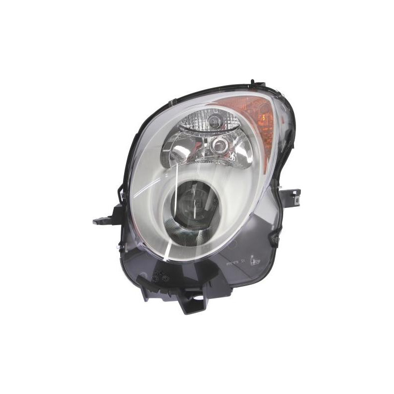 Lampa frontala Stanga halogen. H7-W5W. electric. cu motor. culoare insert. argintiu. culoare semnalizator. portocaliu ALFA ROMEO