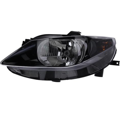 Lampa frontala Stanga halogen. H4. electric. cu motor. culoare insert. intuneric. culoare semnalizator. transparent SEAT IBIZA I
