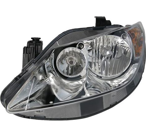 Lampa frontala Stanga halogen. H7. electric. cu motor. culoare insert. argintiu. culoare semnalizator. transparent SEAT IBIZA IV