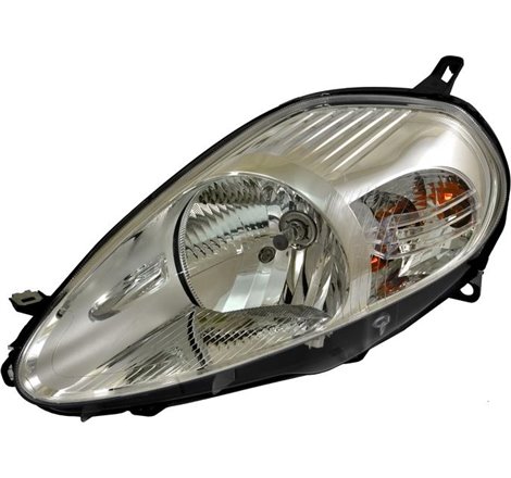 Lampa frontala Stanga halogen. H4-W5W. electric. cu motor. culoare insert. argintiu. culoare semnalizator. transparent ABARTH GR