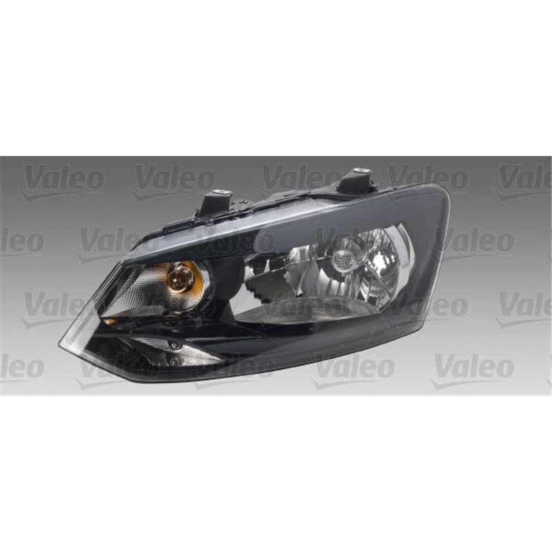 Lampa frontala Dreapta halogen. H4-W5W. electric. cu motor. culoare semnalizator. transparent VW POLO. POLO IV. POLO V -05.14 - 