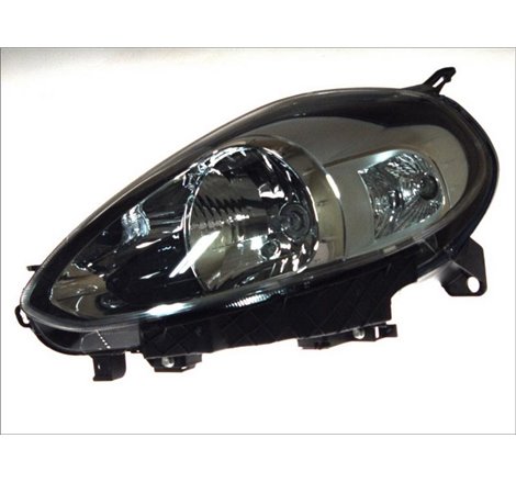 Lampa frontala Stanga halogen. H4-W5W. electric. cu motor ABARTH PUNTO EVO. FIAT GRANDE PUNTO. PUNTO. PUNTO EVO. PUNTO EVO-HATCH