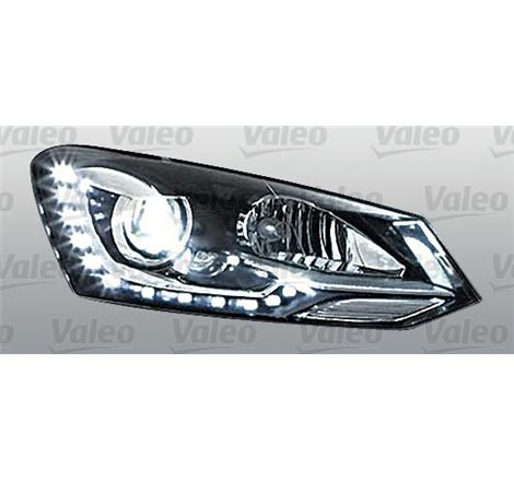 Lampa frontala Dreapta bi-xenon. D3S. electric. cu motor. culoare insert. negru. culoare semnalizator. transparent VW POLO. POLO