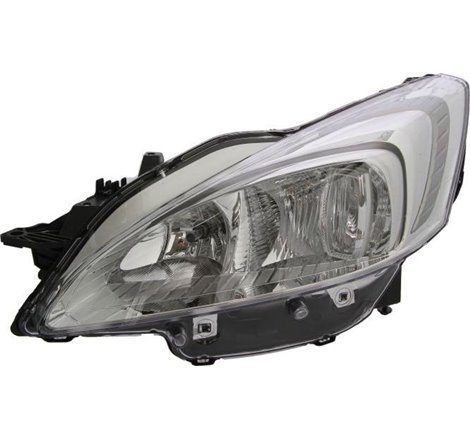 Lampa frontala Stanga halogen. H7-W5W. electric. cu motor. culoare insert. argintiu PEUGEOT 508 I -10.15 - Valeo-044527