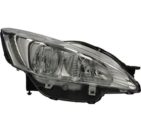 Lampa frontala Dreapta halogen. H7-W5W. electric. cu motor. culoare insert. argintiu PEUGEOT 508 I - Valeo-044528