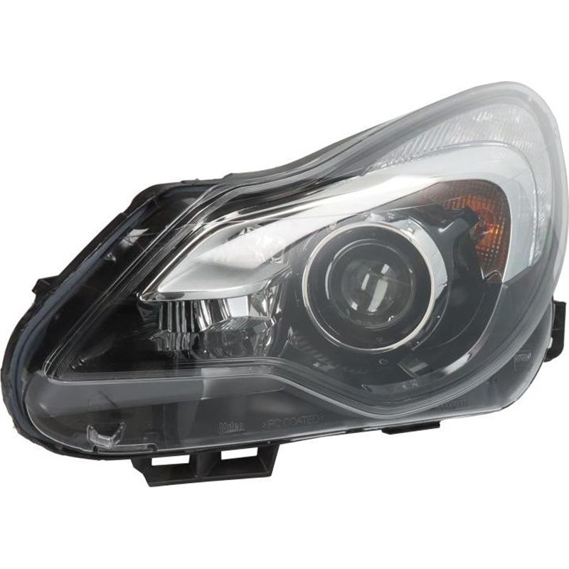 Lampa frontala Stanga halogen. H9B. electric. fara motoras. culoare semnalizator. transparent OPEL CORSA D. CORSA D-HATCHBACK -1