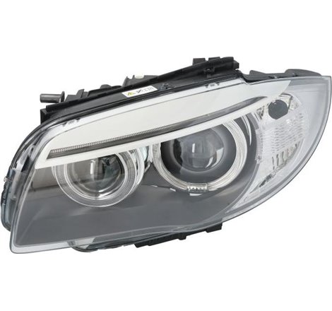 Lampa frontala Stanga bi-xenon. D1-D1S. electric. cu motor. culoare semnalizator. transparent BMW 1 E81. 1 E82. 1 E87. 1 E88 03.
