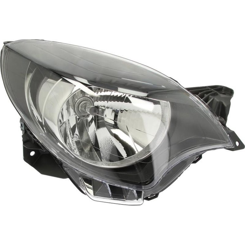 Lampa frontala Dreapta halogen. H4. electric. fara motoras RENAULT TWINGO II -10.14 - Valeo-044758