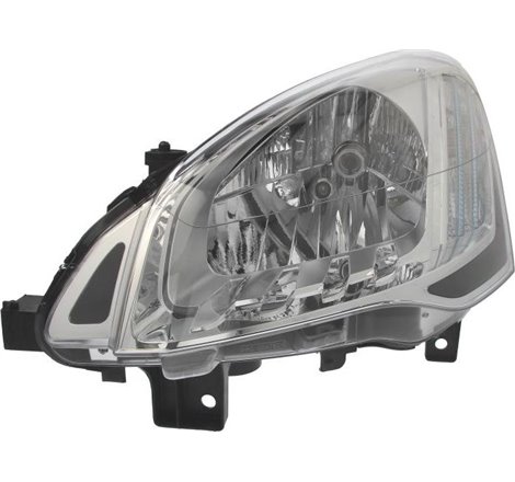 Lampa frontala Stanga halogen. H4-W5W. electric. cu motor. culoare semnalizator. transparent CITROEN BERLINGO. BERLINGO MULTISPA