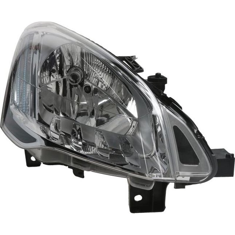 Lampa frontala Dreapta halogen. H4-W5W. electric. cu motor. culoare semnalizator. transparent CITROEN BERLINGO. BERLINGO MULTISP