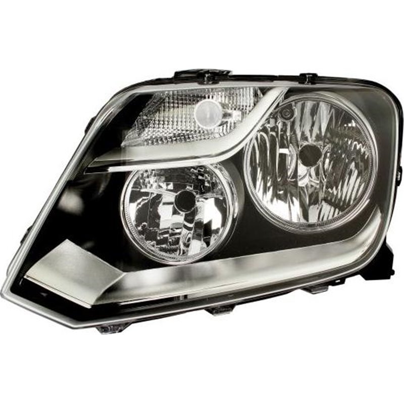 Lampa frontala Stanga halogen. H15-H7. electric. cu motor. culoare semnalizator. transparent VW AMAROK -10.16 - Valeo-044879