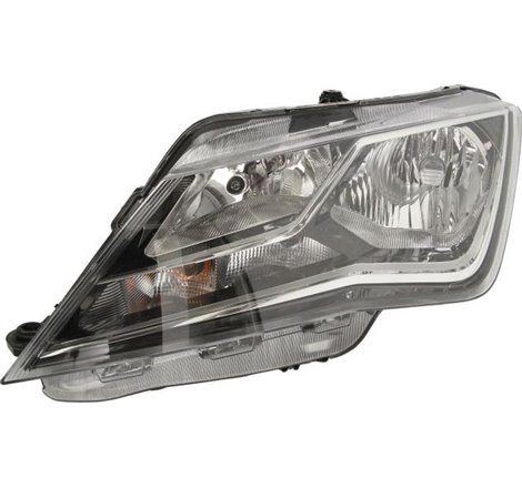Lampa frontala Stanga halogen. H7-W5W. electric. cu motor. culoare semnalizator. transparent SEAT TOLEDO IV - Valeo-044889