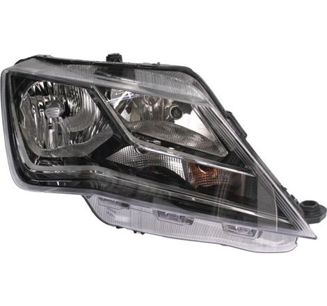 Lampa frontala Dreapta halogen. H7-W5W. electric. cu motor. culoare semnalizator. transparent SEAT TOLEDO IV - Valeo-044890