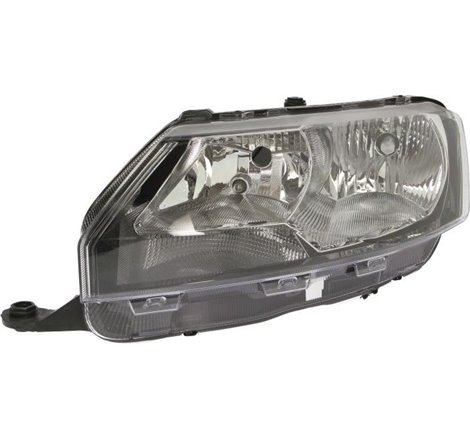 Lampa frontala Stanga halogen. H15-H7-W5W. electric. cu motor. culoare semnalizator. transparent SKODA RAPID -05.17 - Valeo-0448